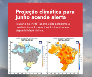 Inmet divulga projeção agroclimática para junho e destaca possíveis impactos no campo